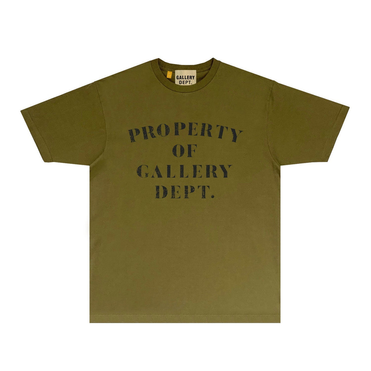 Gallery Dept T Shirt Retro Printed Loose Short-Sleeved Shirt