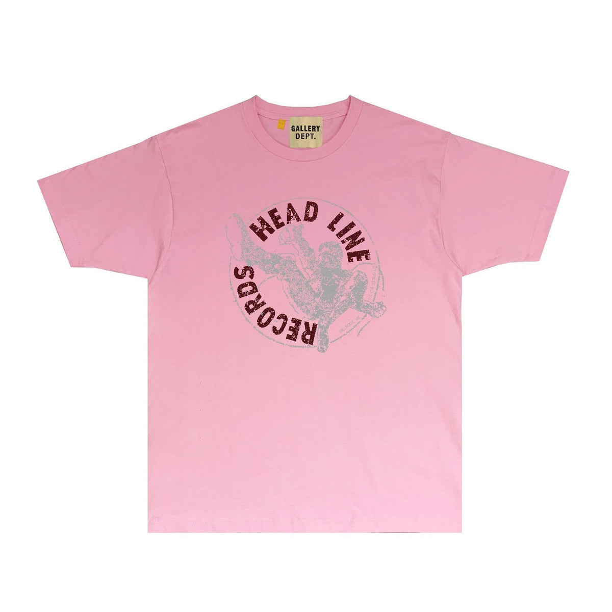Gallery Dept T Shirt Retro Printed Loose Short-Sleeved Shirt