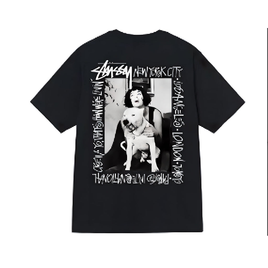Stussy T-Shirts Casual Versatile Loose T-Shirts Couple