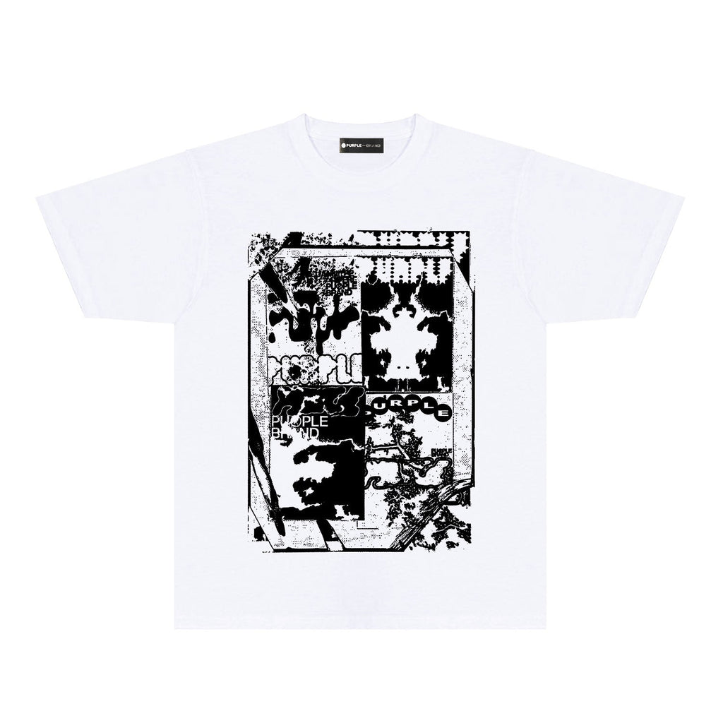 PURPLE  fashion T-shirt