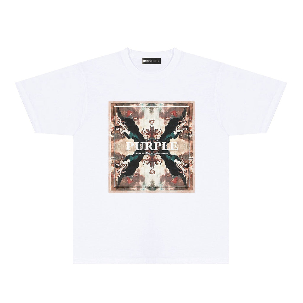PURPLE  fashion T-shirt