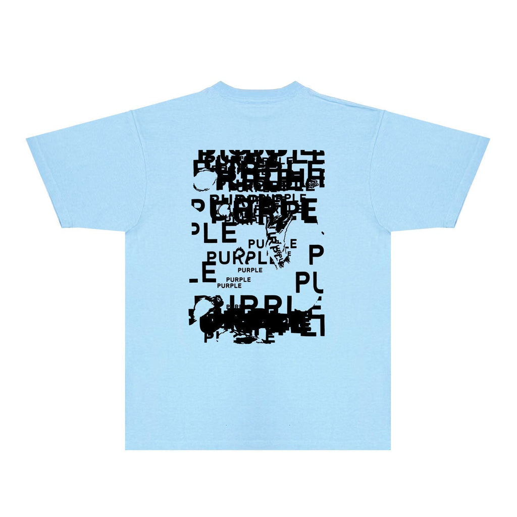PURPLE  fashion T-shirt