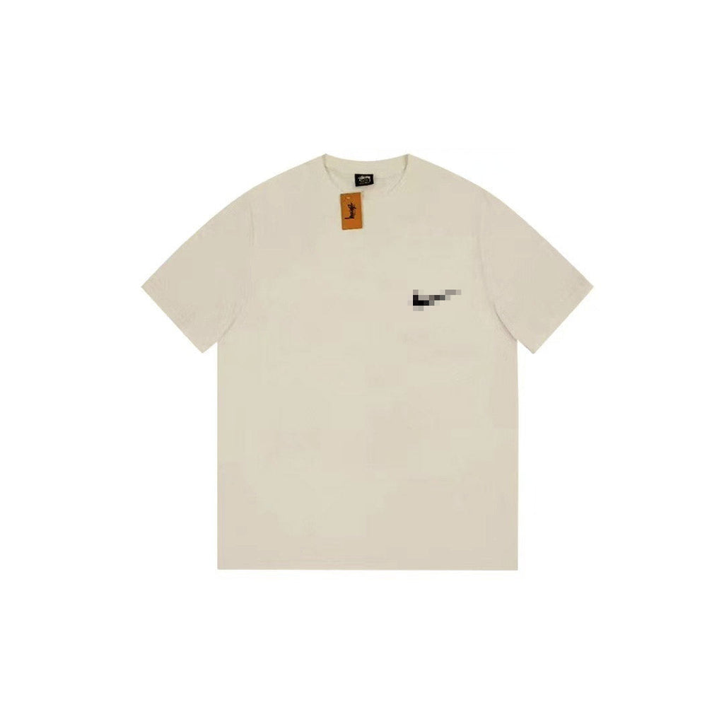 Stussy The Wide World Tribe T-Shirt Loose Casual T-Shirts Same for Men and Women