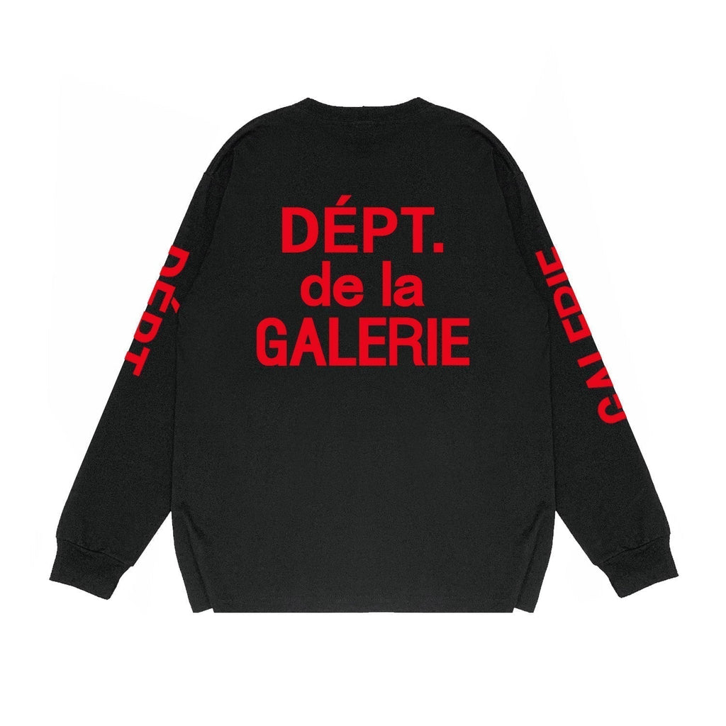 Gallery Dept Long Sleeved Shirt Fashion Brand Long Sleeve Long-Sleeved T-shirt Blouse