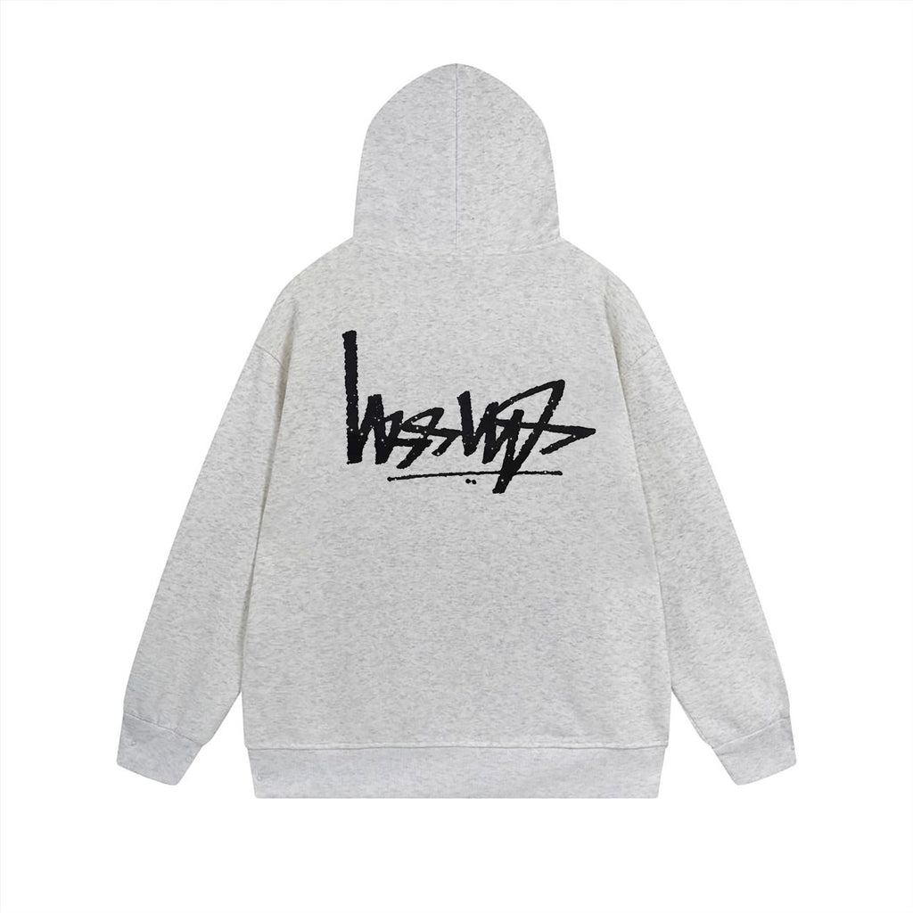 Stussy Hoodie Zip Cardigan Hooded Sweater