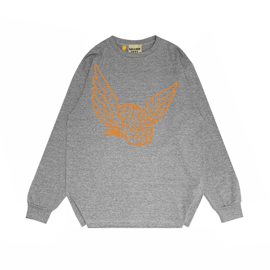 Gallery Dept Long Sleeved Shirt Fashion Brand Long Sleeve Long-Sleeved T-shirt Blouse