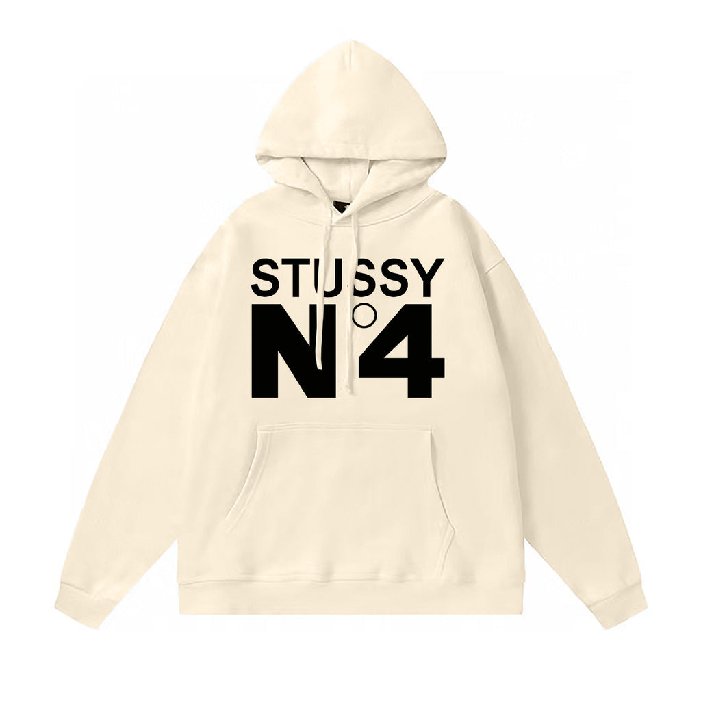 Stussy Hoodie Fall/Winter Fleece Hooded Sweater