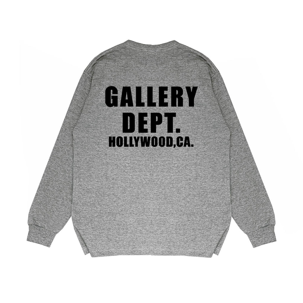 Gallery Dept Long Sleeved Shirt Fashion Brand Long Sleeve Long-Sleeved T-shirt Blouse
