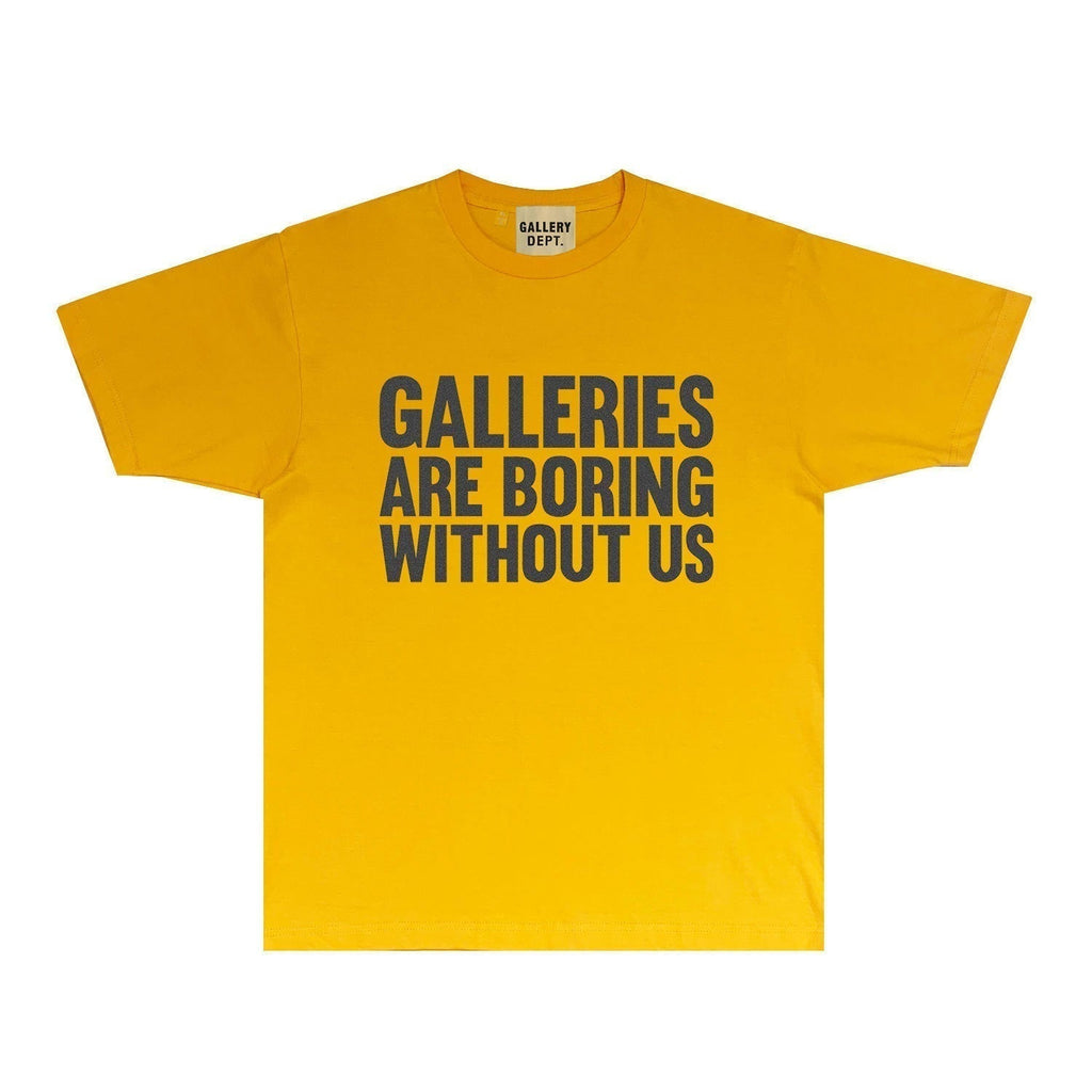 Gallery Dept T Shirts Fashion Brand Tee Shirt Short Sleeve T-shirt Blouse