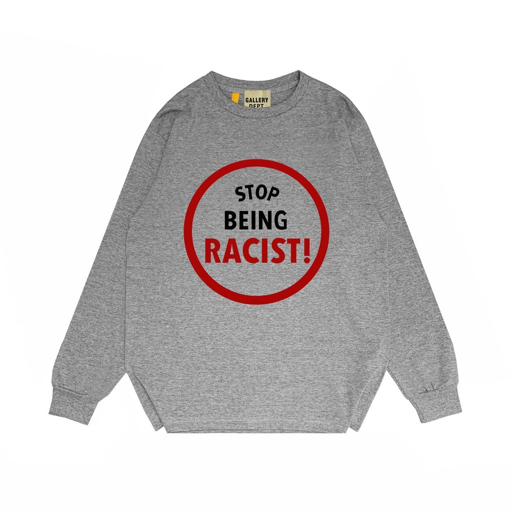 Gallery Dept Long Sleeved Shirt Fashion Brand Long Sleeve Long-Sleeved T-shirt Blouse