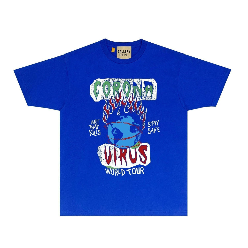 Gallery Dept T Shirts European And American Tee Shirt Short Sleeve T-Shirt Blouse