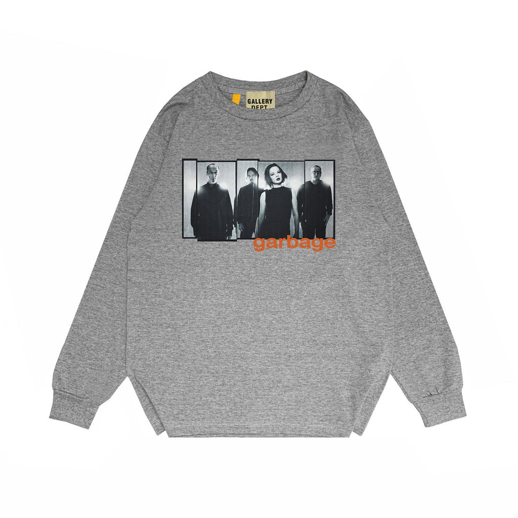 Gallery Dept Long Sleeved Shirt Fashion Brand Long Sleeve Long-Sleeved T-shirt Blouse