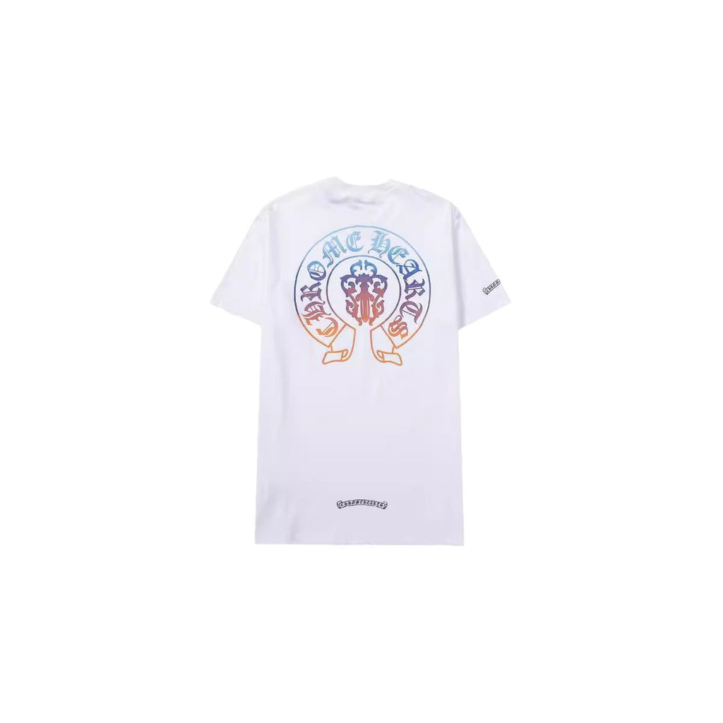 Chrome Heart T Shirts gradual change horseshoe bayonet sword