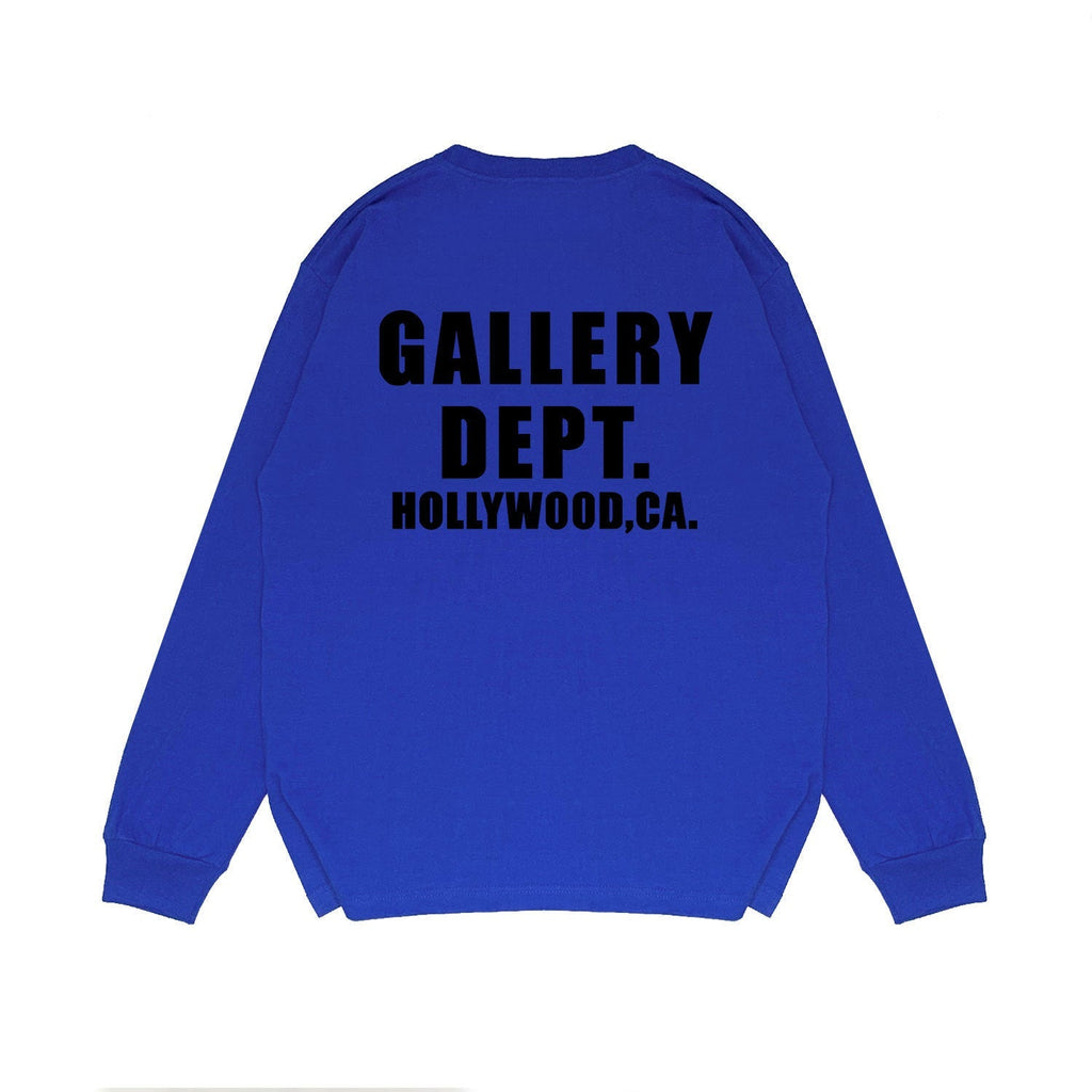 Gallery Dept Long Sleeved Shirt Fashion Brand Long Sleeve Long-Sleeved T-shirt Blouse