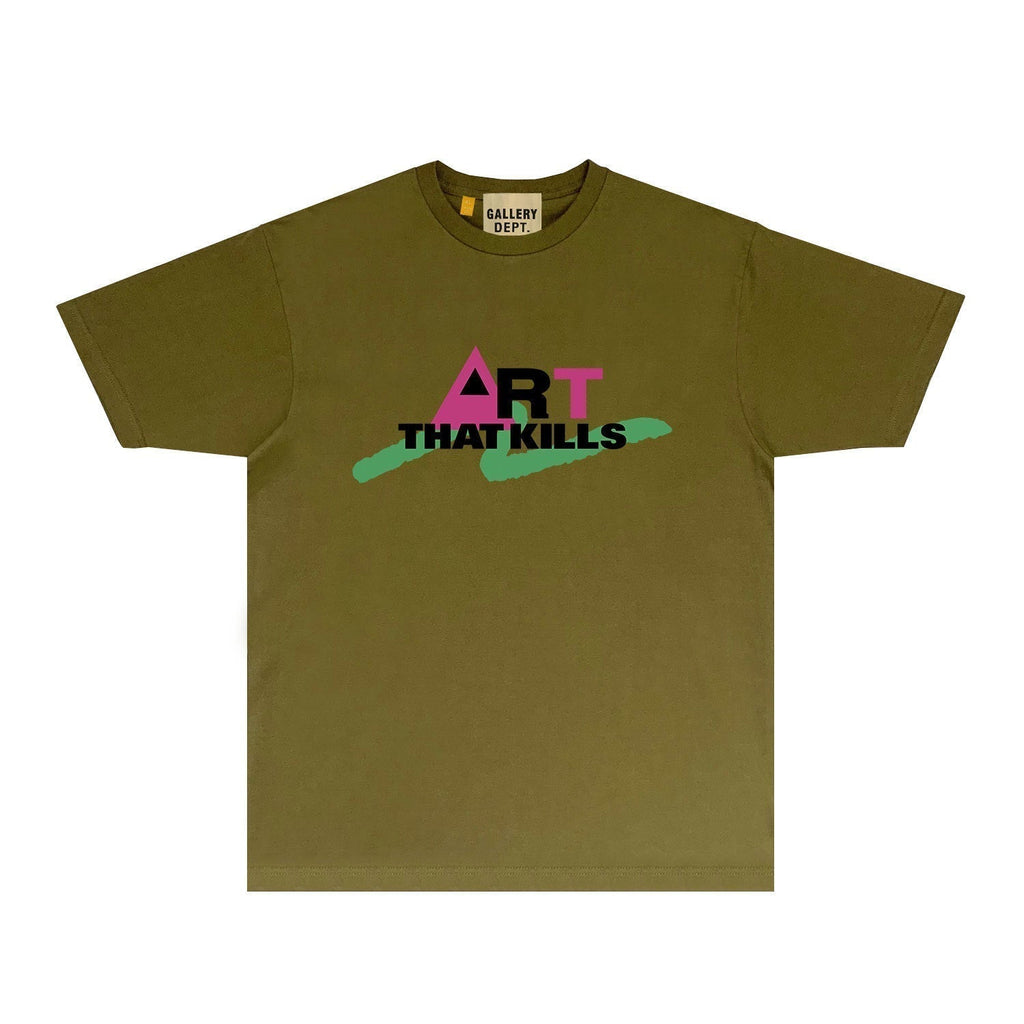 Gallery Dept T Shirts Fashion Brand Tee Shirt Short Sleeve T-shirt Blouse