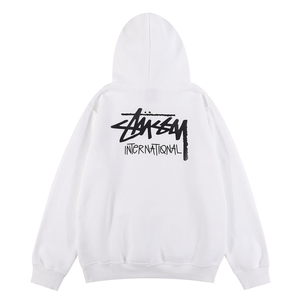 Stussy Hoodie Fashion Fleece Hooded Sweater