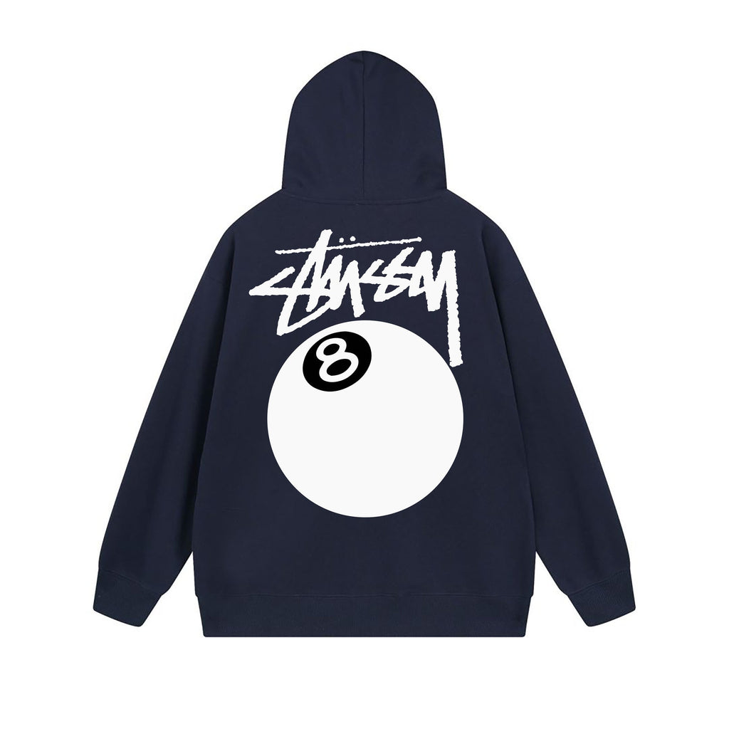 Stussy Hoodie Zip Cardigan Hooded Sweater