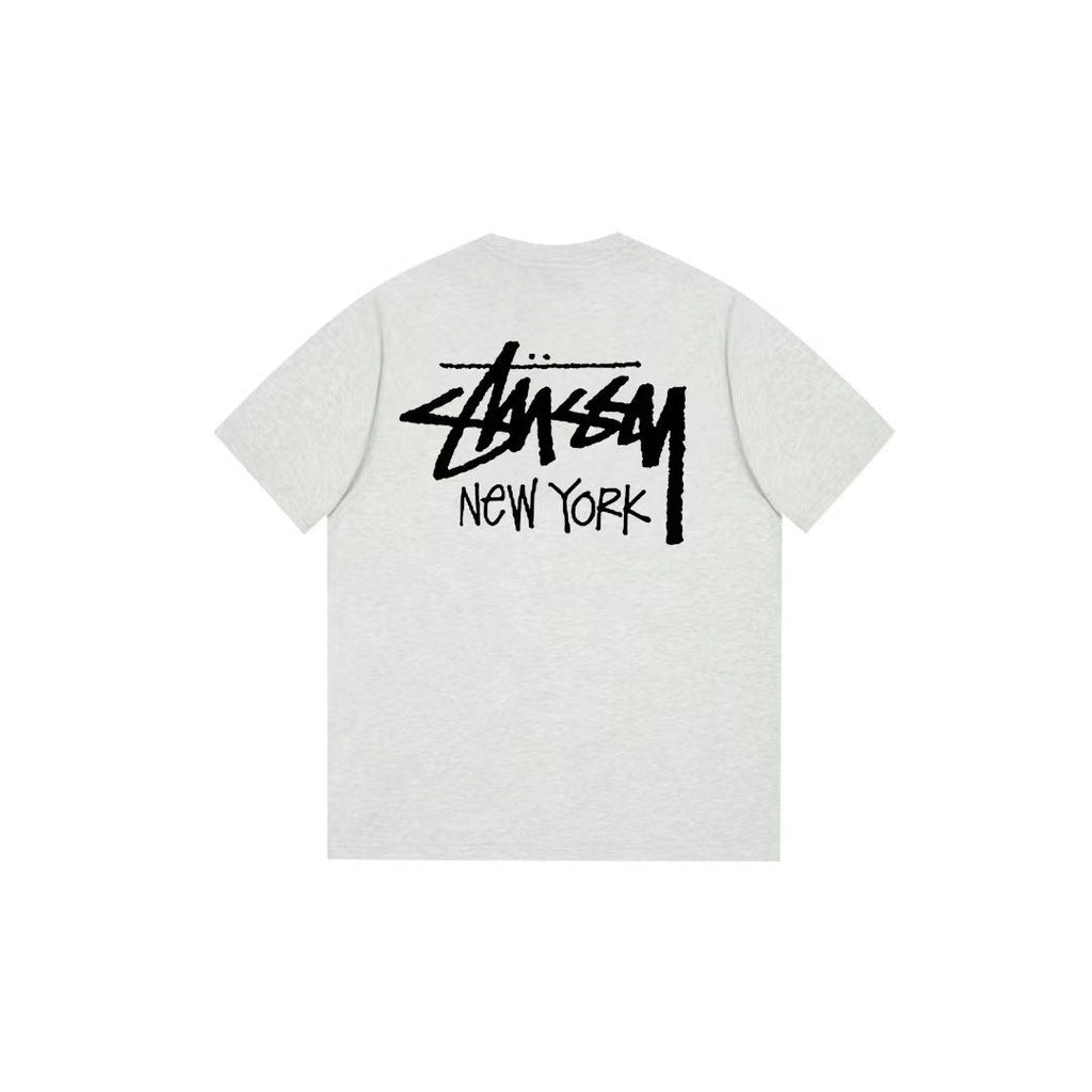 Stussy T-Shirts Loose Casual T-Shirts Same for Men and Women