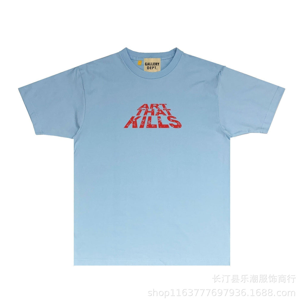 Gallery Dept T Shirts European and American Fashion Brand Tee Shirt Short Sleeve T-shirt Blouse