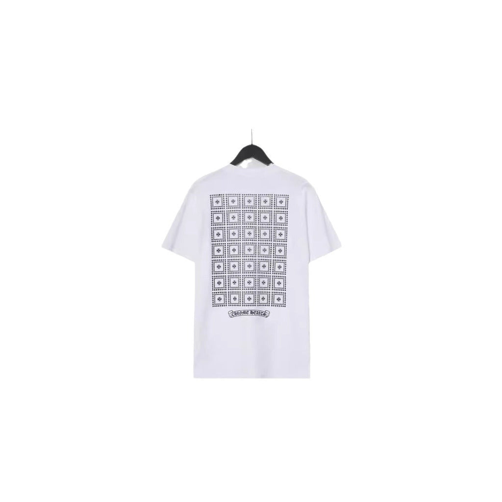 Chrome Heart T Shirts Chromes Matty Printed Short Sleeve Casual T-Shirt