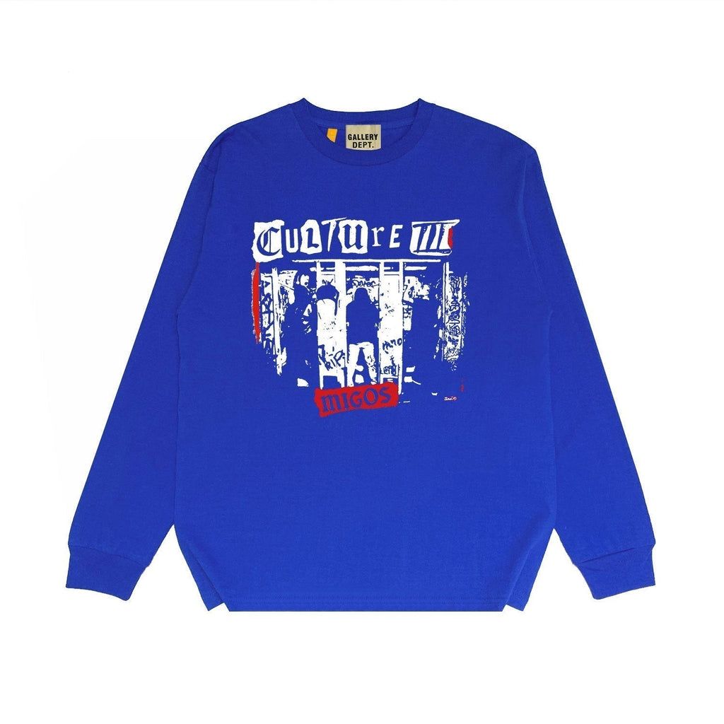 Gallery Dept Long Sleeved Shirt Fashion Brand Long Sleeve Long-Sleeved T-shirt Blouse