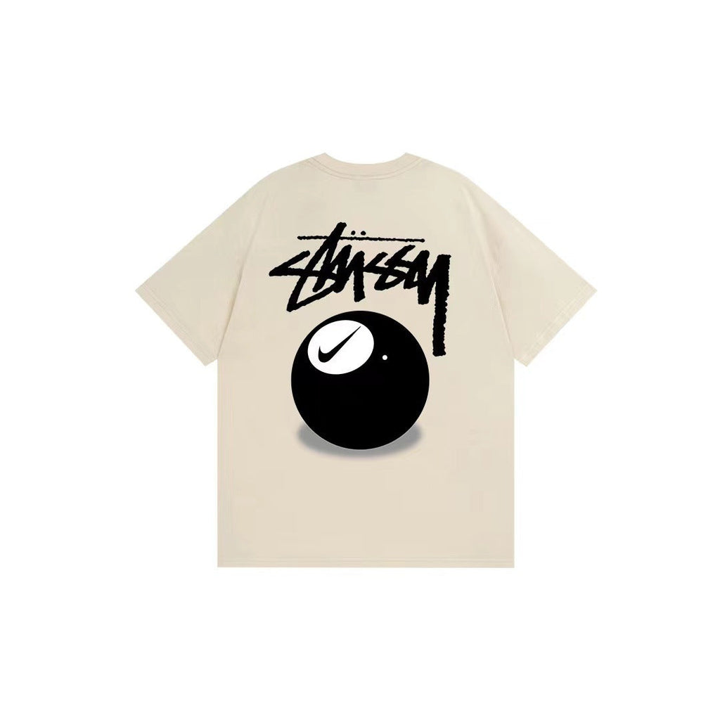 Stussy T-Shirts Loose Casual T-Shirts Same for Men and Women