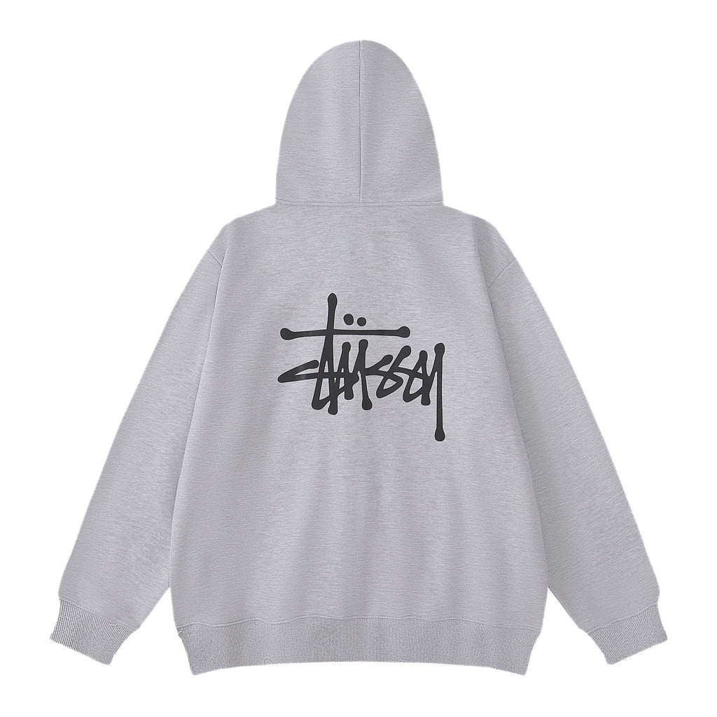 Stussy Hoodie Zip Cardigan Hooded Sweater