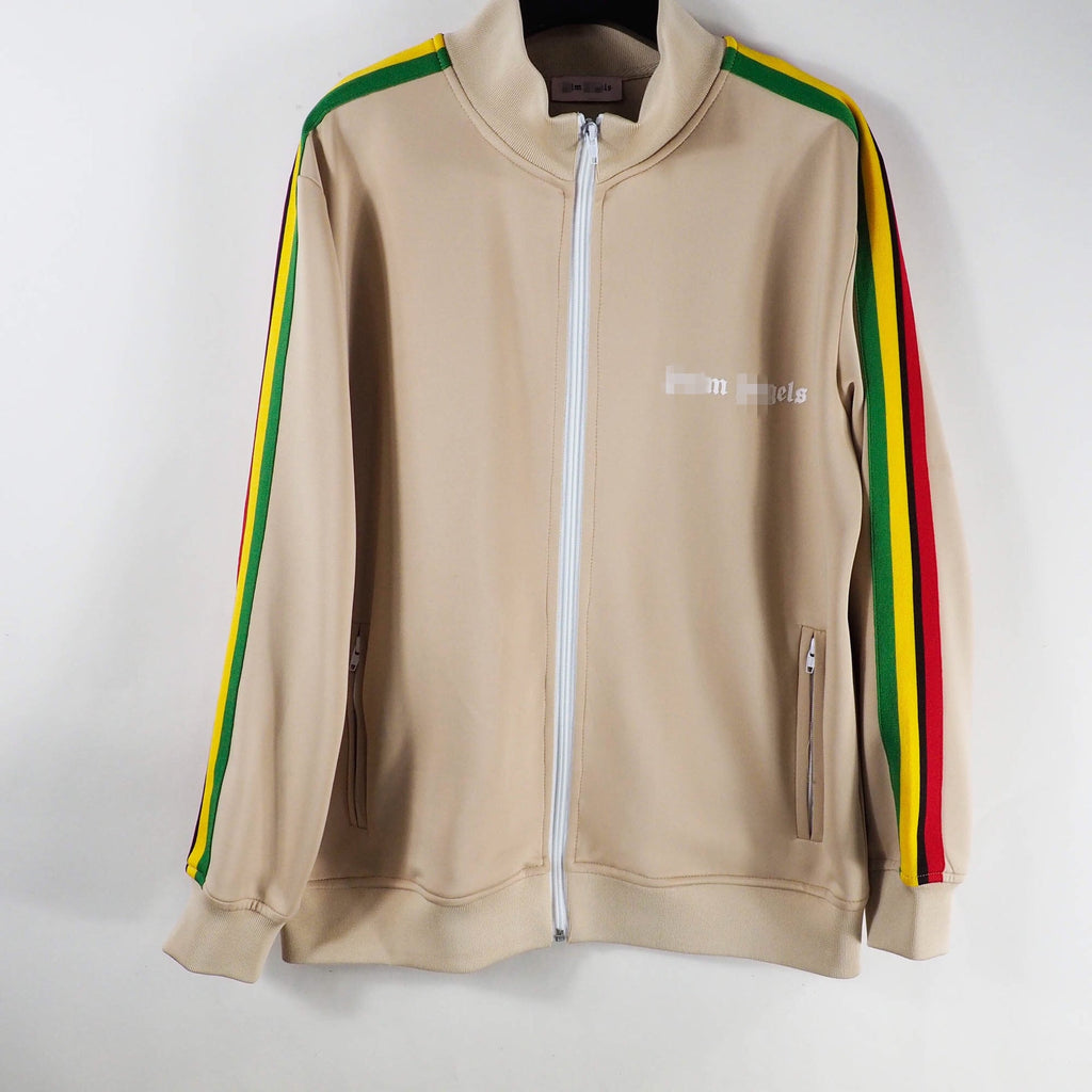 Palm Angle Sweatshirt Palm Angels Striped Sports Casual Men and Women