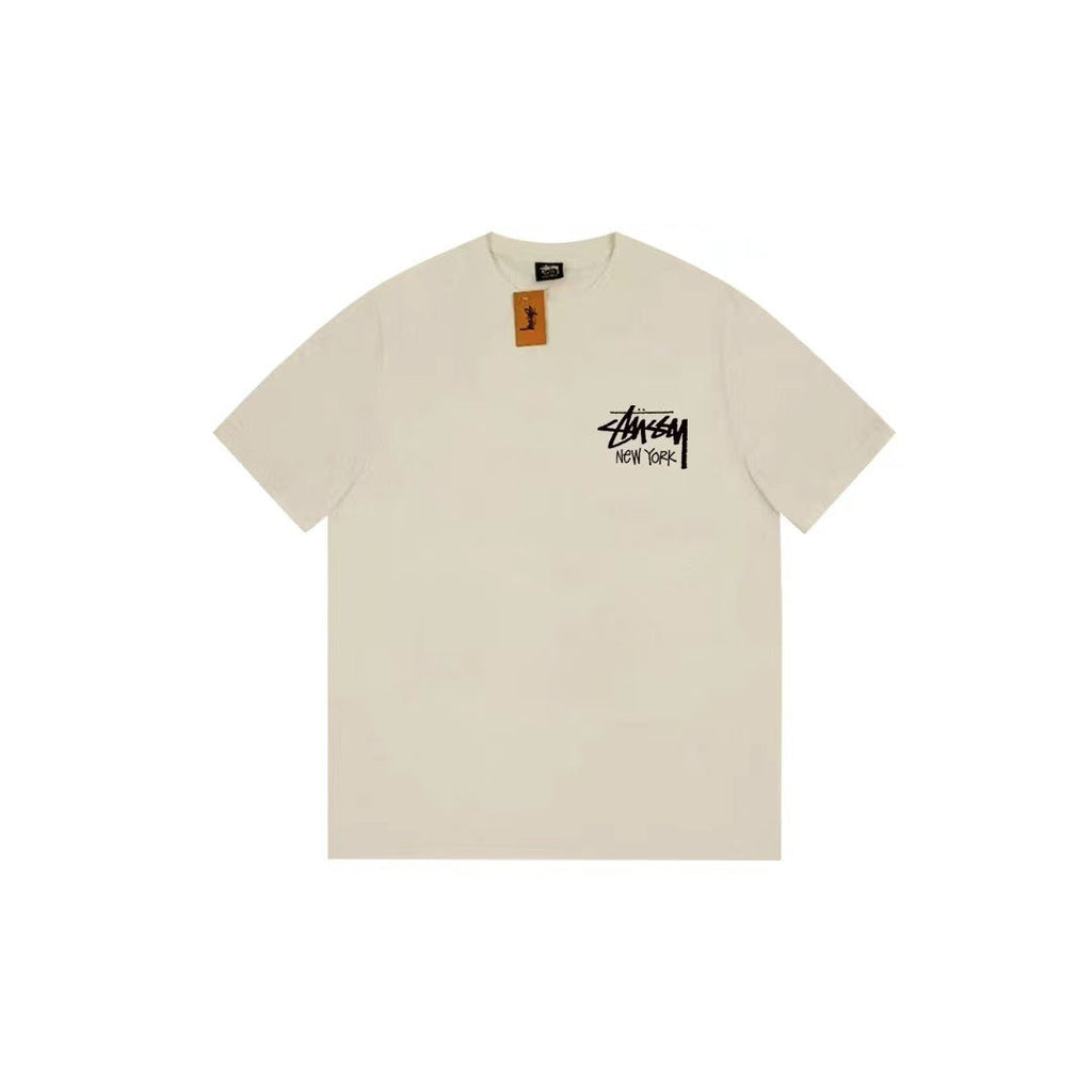Stussy T-Shirts Loose Casual T-Shirts Same for Men and Women