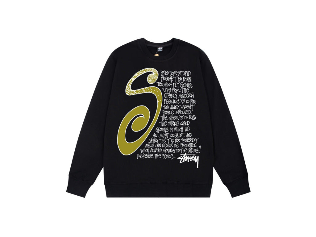 Stussy Sweatshirts Fashion Classic Sweatshirts