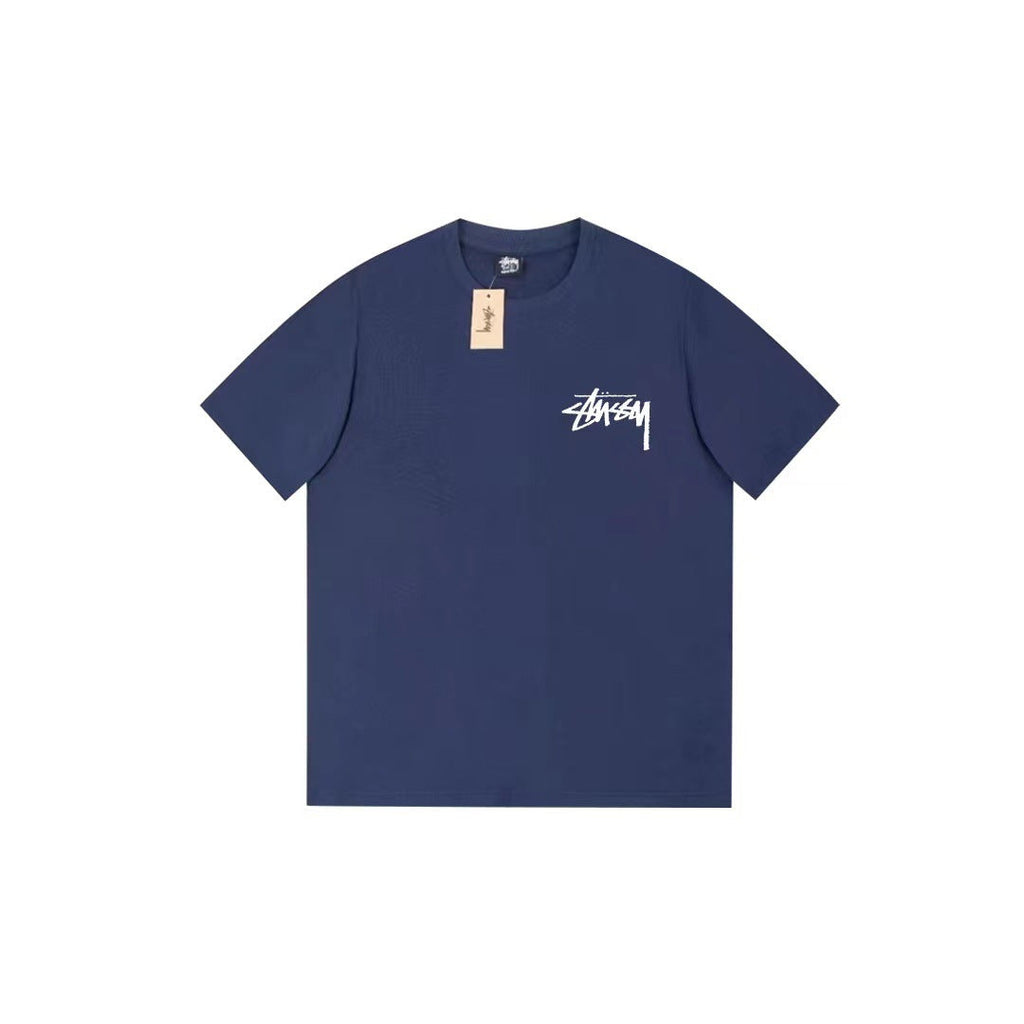 Stussy T-Shirts Loose Casual T-Shirts Same for Men and Women