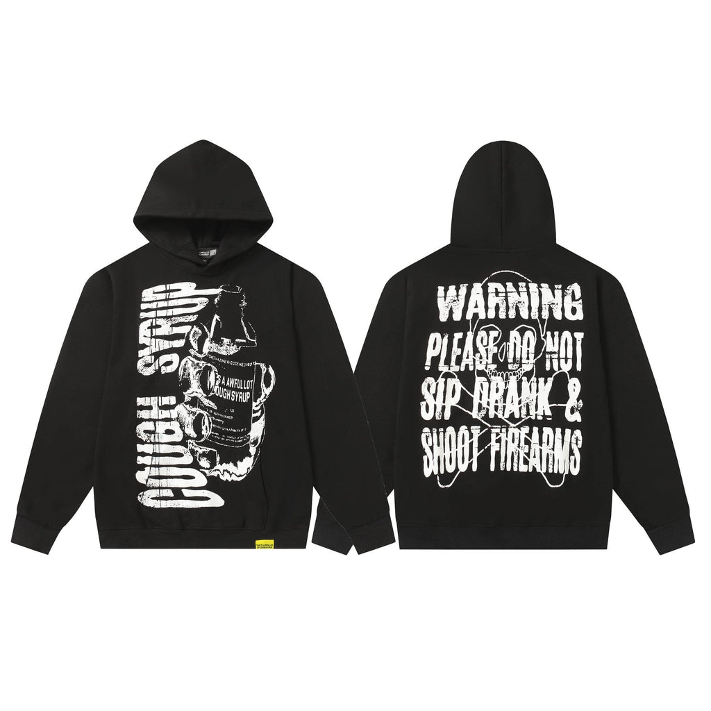 THAT'S A AWFUL LOT OF COUGH SYRUP Warning Graphic Hoodie ¡ª comparison