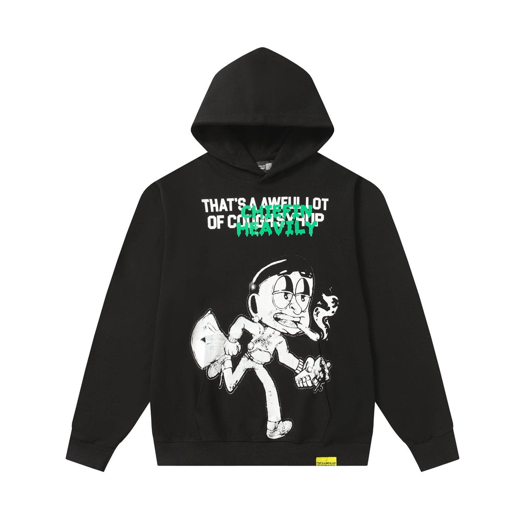 THAT'S A AWFUL LOT OF COUGH SYRUP Tomorrow Star Graphic Hoodie ¡ª front