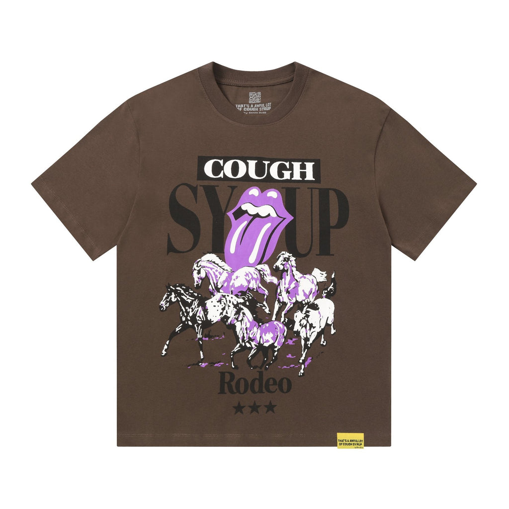 THAT'S A AWFUL LOT OF COUGH SYRUP Front & Back Graphic T-Shirt ¡ª front