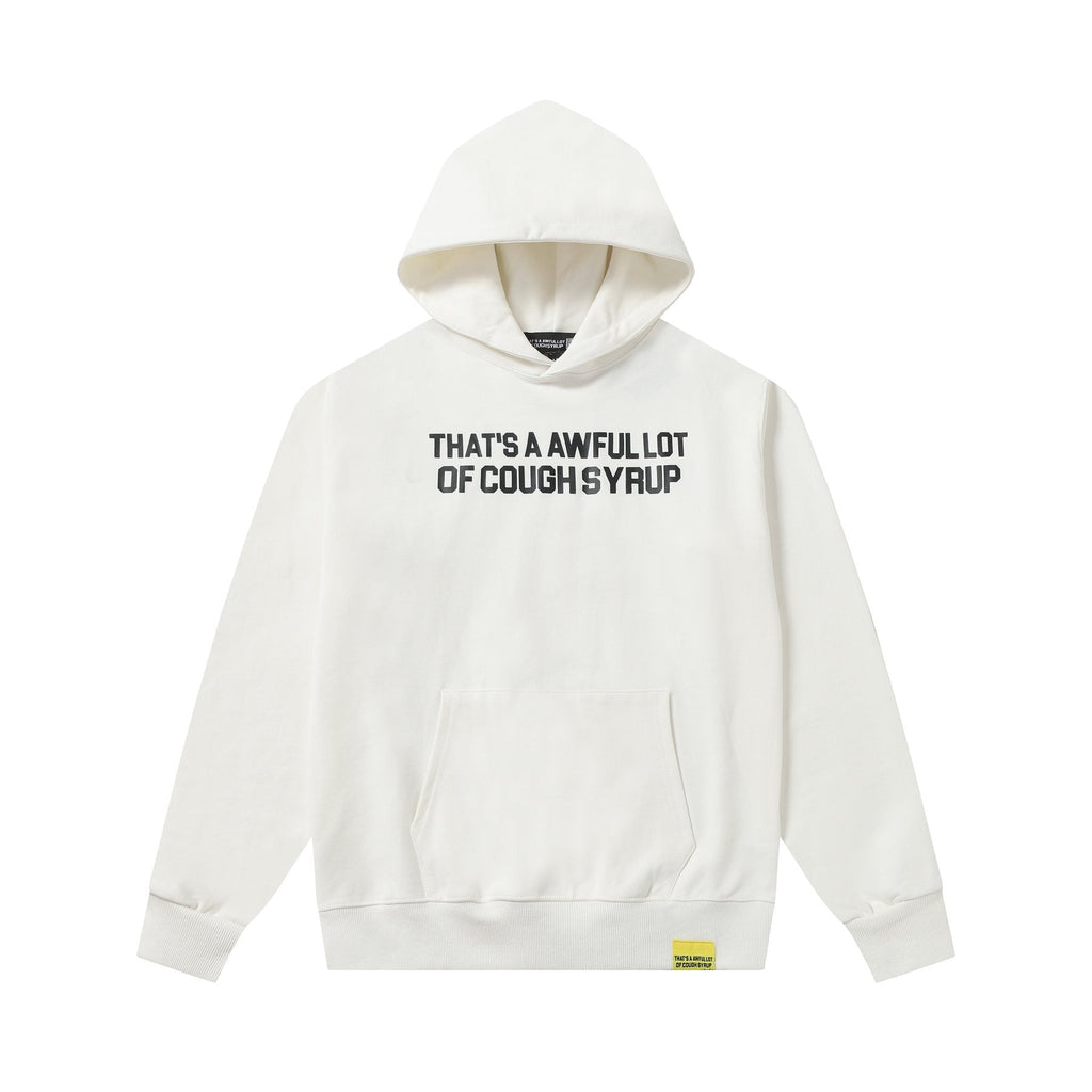 THAT'S A AWFUL LOT OF COUGH SYRUP Angel Tears Graphic Hoodie ¡ª front
